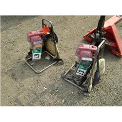 (2) GAS POWERED BACKPACK POWER UNITS