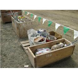 (2) PALLETS OF MISC BOLTS