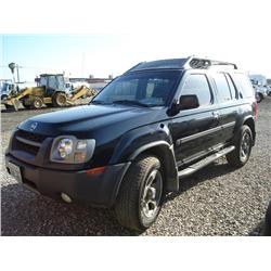 2004 NISSAN EXTERA SE SPORT UTILITY VEHICLE, s/n: 5N1ED28T84C600222