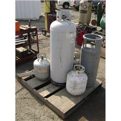 PALLETS OF PROPANE BOTTLES