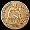 1861 Seated Liberty Dime LIGHTLY CIRCULATED