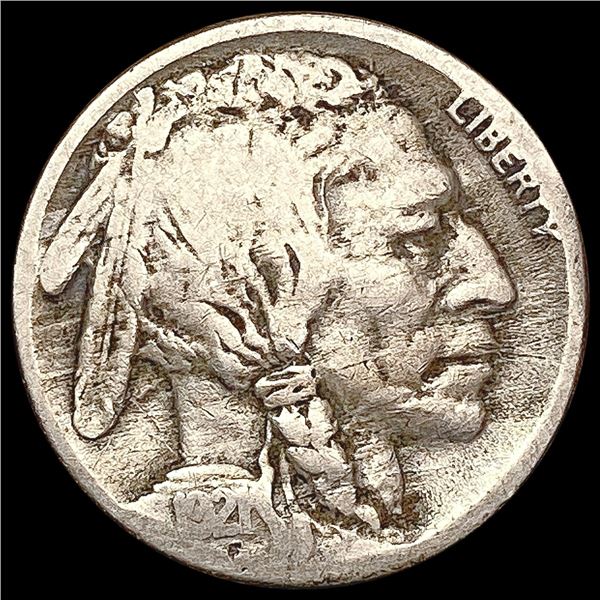 1921-S Buffalo Nickel NICELY CIRCULATED