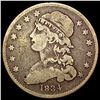 Image 1 : 1834 Capped Bust Quarter NICELY CIRCULATED