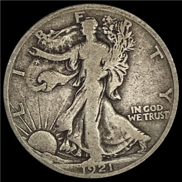 1921 Walking Liberty Half Dollar NICELY CIRCULATE
