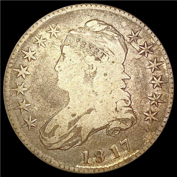 1817 Capped Bust Half Dollar NICELY CIRCULATED