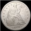 1872 Seated Liberty Dollar LIGHTLY CIRCULATED