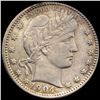 Image 1 : Silver Barber Quarter UNCIRCULATED 1904-O