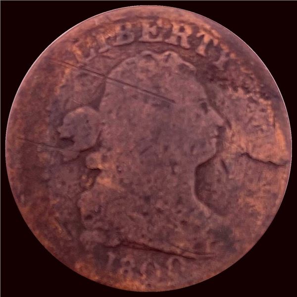 1800 Draped Bust Large Cent NICELY CIRCULATED