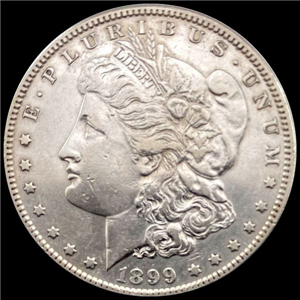 1899-S Silver Morgan Dollar CLOSELY UNCIRCULATED