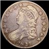 Image 1 : 1824 Capped Bust Half Dollar LIGHTLY CIRCULATED