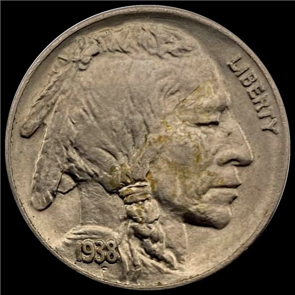 1938-D Buffalo Nickel GEM BU