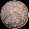 Image 1 : 1831 Capped Bust Half Dollar NEARLY UNCIRCULATED