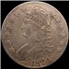 Image 1 : 1824 Capped Bust Half Dollar CLOSELY UNCIRCULATED