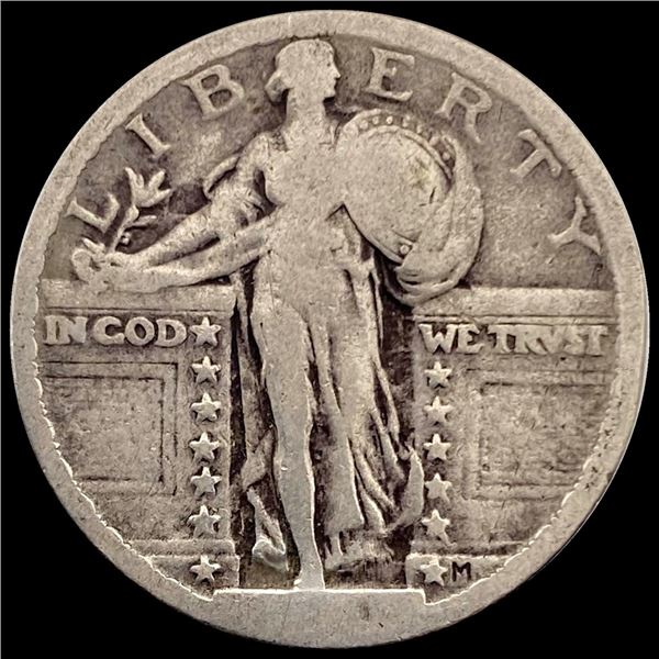 1925 Standing Liberty Quarter LIGHTLY CIRCULATED