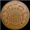 Image 1 : 1871 Bronze Two-Cent Piece LIGHTLY CIRCULATED