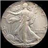 Image 1 : 1916 Silver Half Dollar (Walking Liberty) CLOSELY UNCIRCULATED