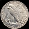 Image 2 : 1916 Silver Half Dollar (Walking Liberty) CLOSELY UNCIRCULATED