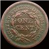 Image 2 : 1854 Braided Hair Large Cent CLOSELY UNCIRCULATED