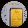Image 2 : PAMP Suisse 1g Gold Bar .9999 Fine Gold. HIGH GRADE