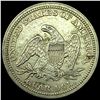 Image 2 : 1857 Silver Seated Liberty Quarter CLOSELY UNCIRCULATED