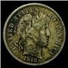 1912-D Silver Barber Dime NEARLY UNCIRCULATED
