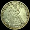 Image 1 : 1854-O Silver Seated Liberty Half Dollar CLOSELY UNCIRCULATED