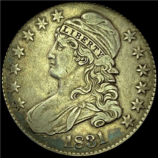 1831 Capped Bust Half Dollar NEARLY UNCIRCULATED