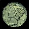Image 1 : 1924-D Silver Mercury Dime NICELY CIRCULATED