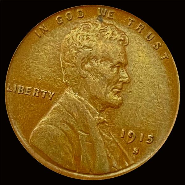 1915-S Lincoln Wheat Cent CHOICE AU