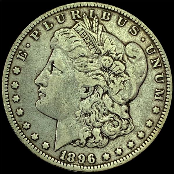 1896-O Silver Morgan Dollar NEARLY UNCIRCULATED