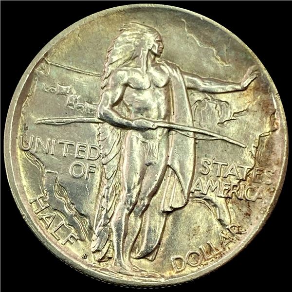 1926-S Silver Oregon Trail Commemorative Half Dollar GEM BU