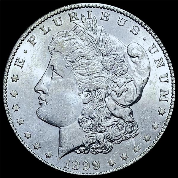 1899-S Silver Morgan Dollar GEM BU