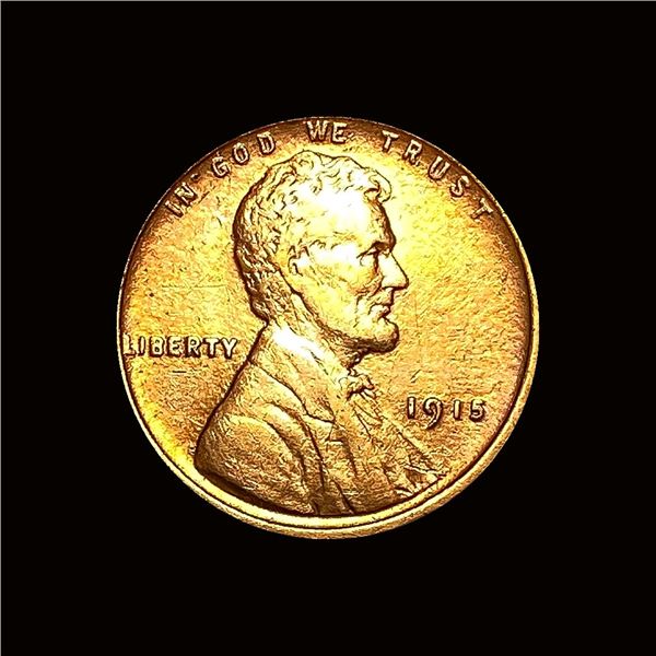 1915 Lincoln Wheat Cent CHOICE AU