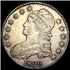 1829 Capped Bust Half Dollar NEARLY UNCIRCULATED