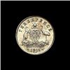 1911 Silver Threepence Australia NEARLY UNCIRCULATED