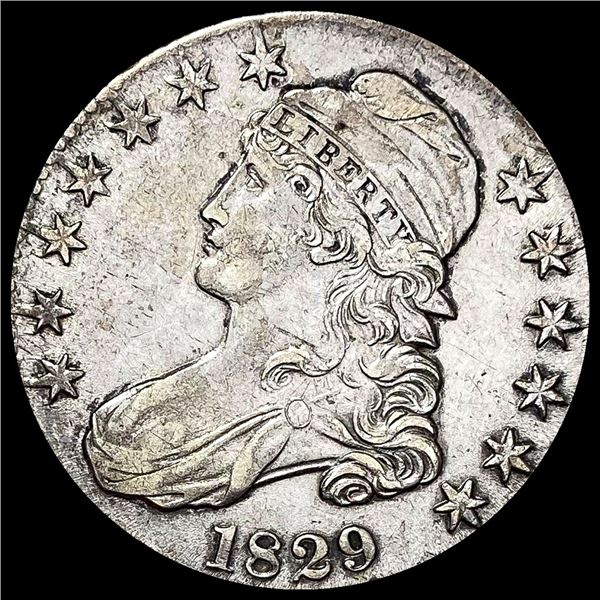 1829 Capped Bust Half Dollar CLOSELY UNCIRCULATED