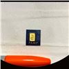 Image 1 : PAMP Suisse 1g Gold Bar .9999 Fine in Assay Card UNCIRCULATED