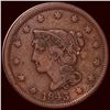 1843 Braided Hair Large Cent LIGHTLY CIRCULATED