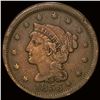 1855 Braided Hair Large Cent LIGHTLY CIRCULATED