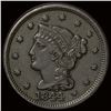 1844 Braided Hair Large Cent NEARLY UNCIRCULATED