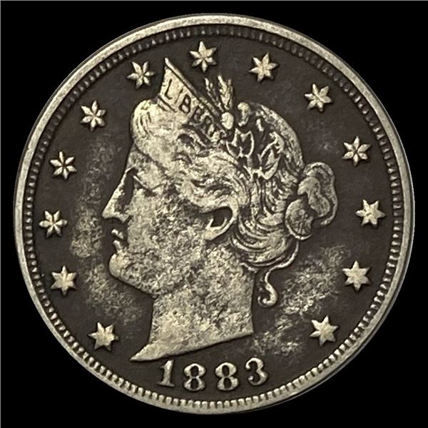 1883 Liberty Head Nickel (No Cents) LIGHTLY CIRCULATED