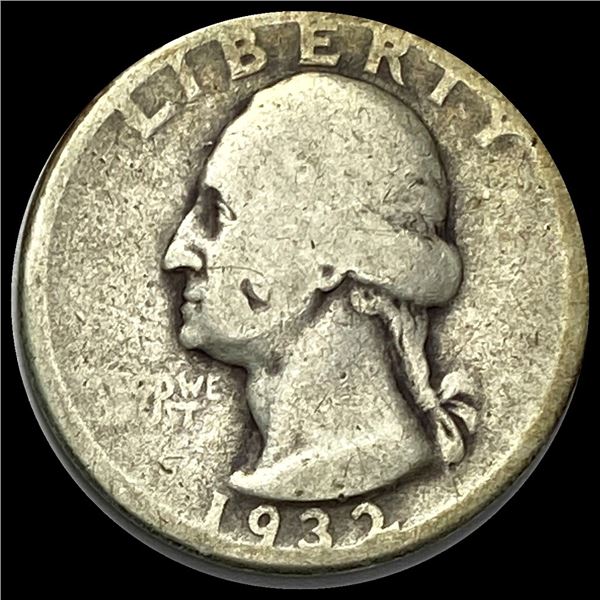 1932-D Silver Washington Quarter NICELY CIRCULATED