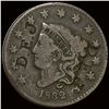 This is an 1832 Coronet Head Large Cent. LIGHTLY CIRCULATED