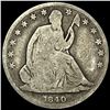 1840-O Silver Half Dollar (Seated Liberty) NICELY CIRCULATED