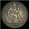 1858 Seated Liberty Silver Quarter LIGHTLY CIRCULATED
