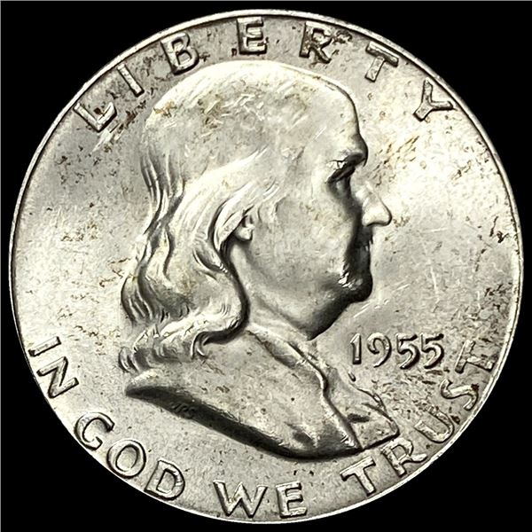 1955 Silver Half Dollar Franklin UNCIRCULATED