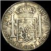 Image 2 : 1786-Mo FM Mexico 8 Reales Silver Coin CLOSELY UNCIRCULATED