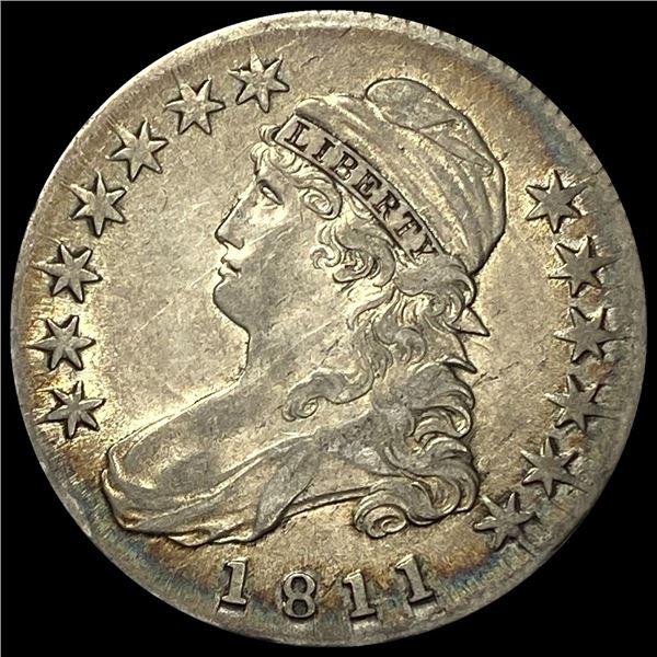 1811 Capped Bust Half Dollar CLOSELY UNCIRCULATED