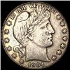 Image 1 : 1904 Silver Half Dollar (Barber) CLOSELY UNCIRCULATED