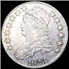 Image 1 : CLOSELY UNCIRCULATED 1823 Capped Bust Half Dollar